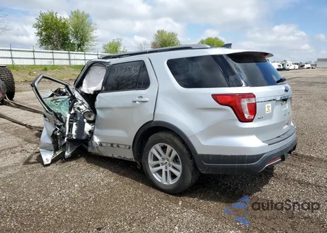 2018 Ford Explorer Xlt z USA, uszkodzony, nr VIN 1FM5K8D86JGC91753